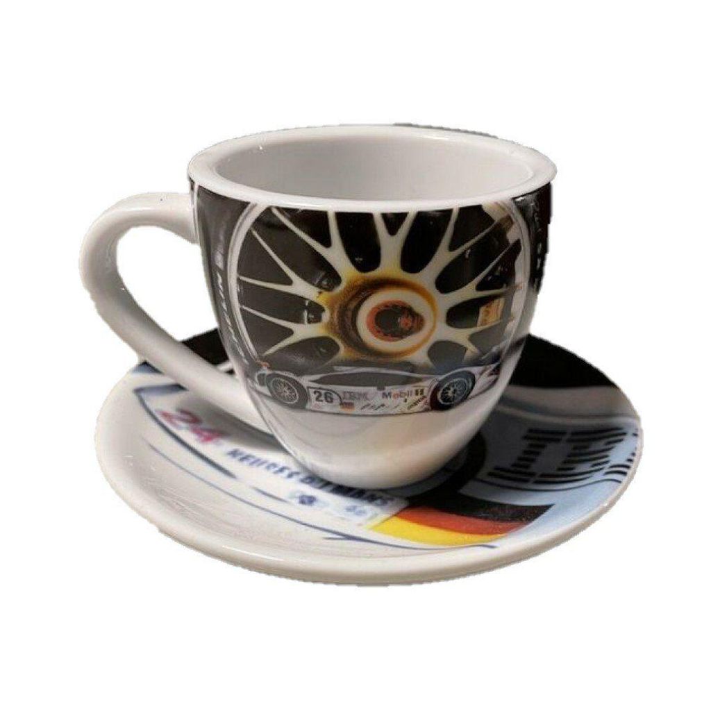 Porsche Espressotasse 911 GT1 No. 1839, Espressotasse mit Produktbild 