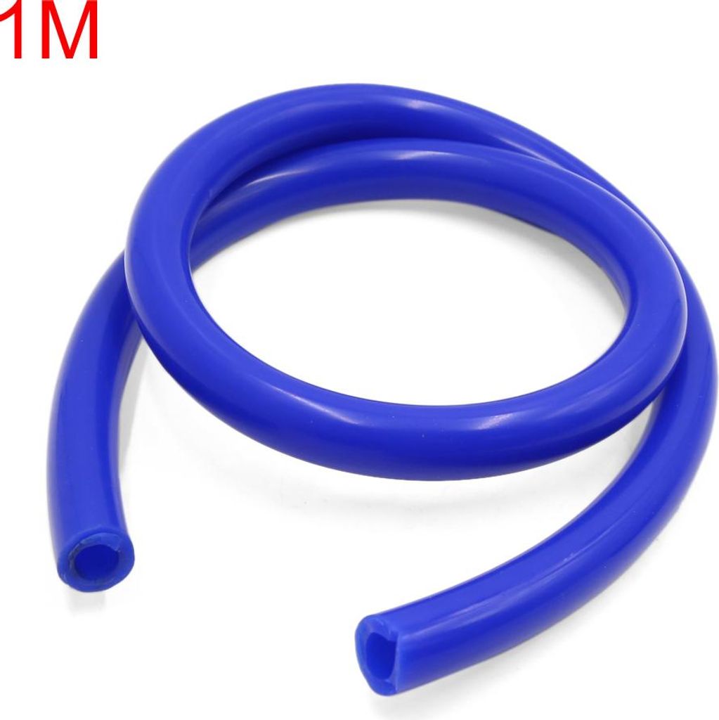 1M Länge 12 x 20mm Blau Silikon Hitzebeständig Vakuum Schlauch Rohr für Auto DE de
