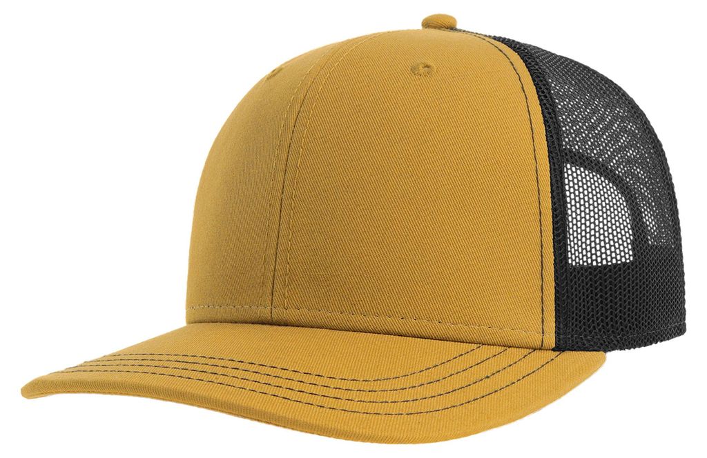 Atlantis Headwear - "Sonic-S" Baseball-Mütze LT2076 (Einheitsgröße) (Senf)