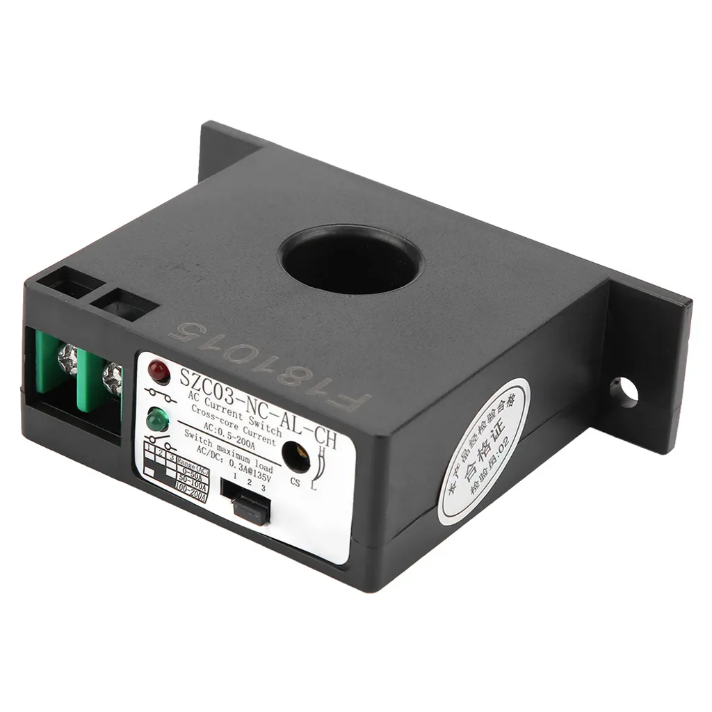 Détecteur de courant AC SZC03-NC pour stopper les pannes moteur et surtension