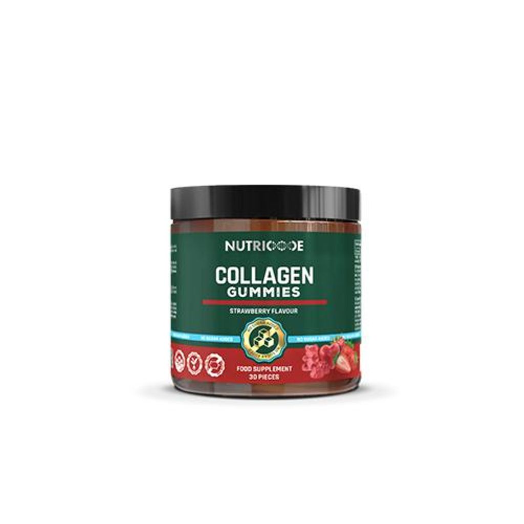 Collagen Gummies 120 g NUTRICODE OHNE ZUCKERZUSATZ Produktbild 