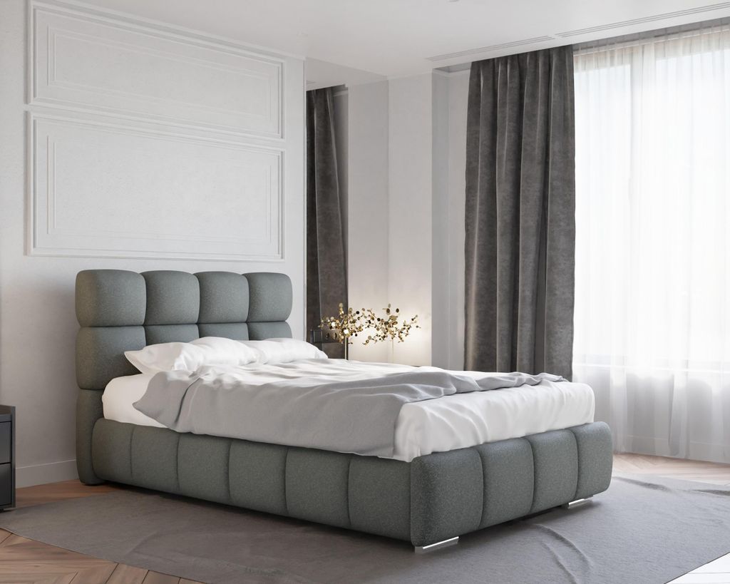BLISS Polsterbett mit Bettkasten, mit Taschenfederkernmatratze