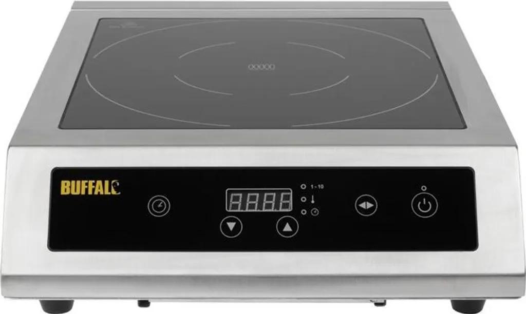 Plaque de cuisson à induction Buffalo usage intensif série 3000W Inox - 2