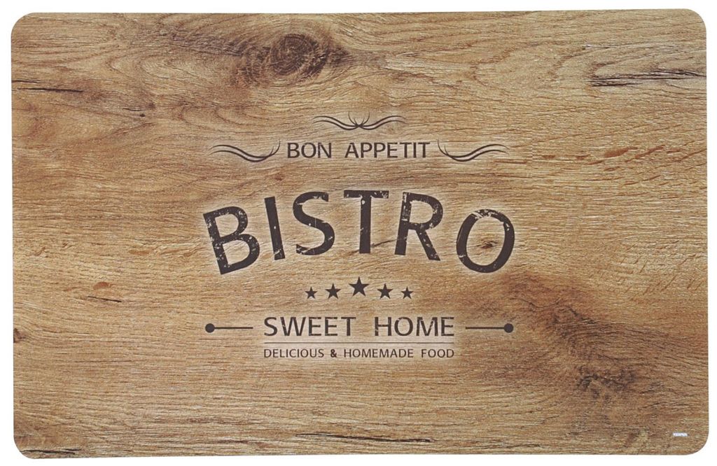 6er Set Platzsets, Tischsets BISTRO SWEET HOME 43x28,5cm Produktbild 