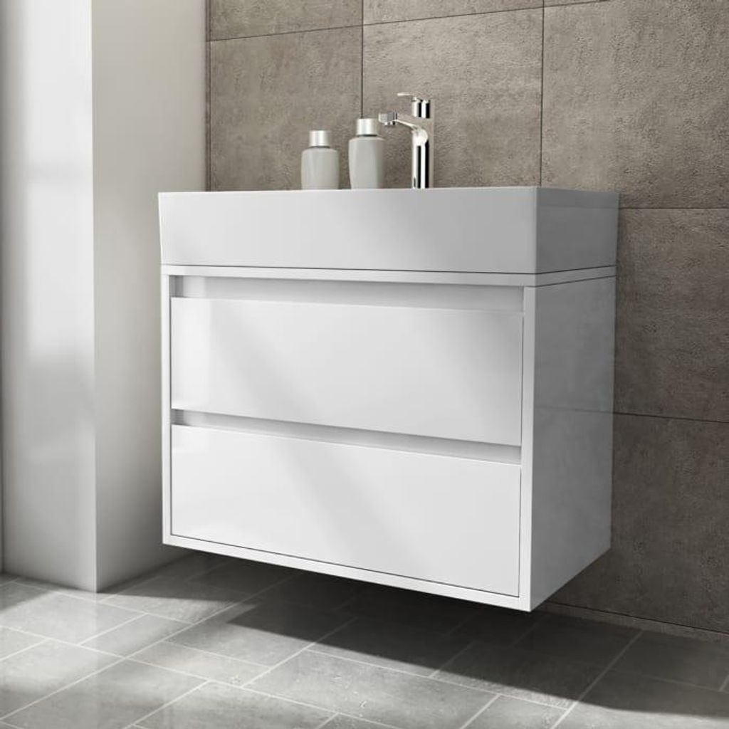 Závěsná skříňka pod umyvadlo Pure 2.0, šířka 70 cm, se 2 Obrázek produktu 