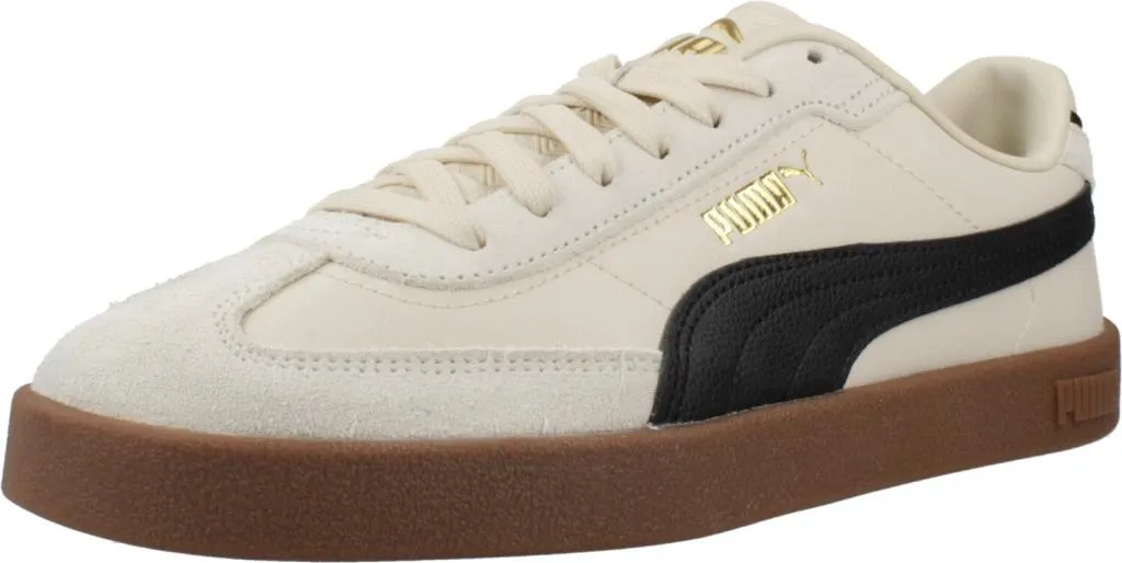 Basket Puma Club II Era CV Jr en toile beige avec semelle souple
