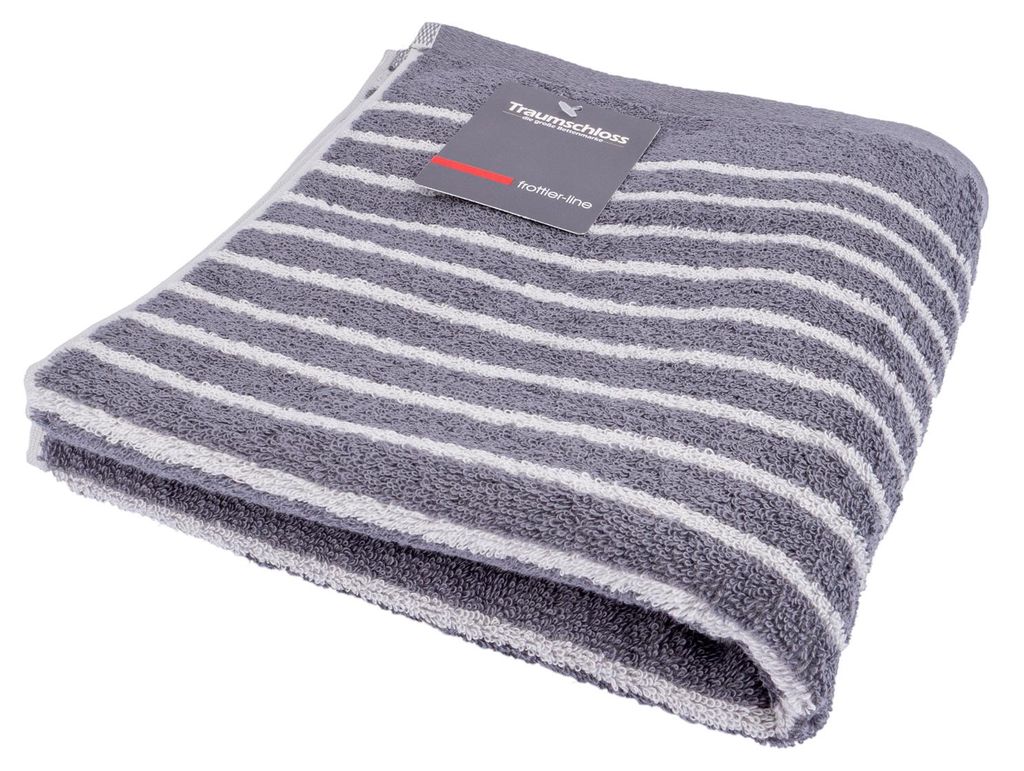 Traumschloss Frottier-Line Stripes Handtuch 50 x 100 cm Produktbild 