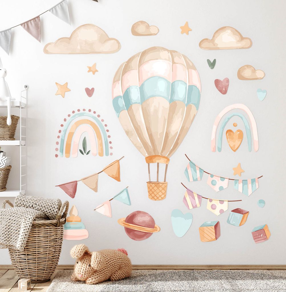 Boho-Dekorationen – Wandgestaltung – Wandbilder Kinder – Produktbild 