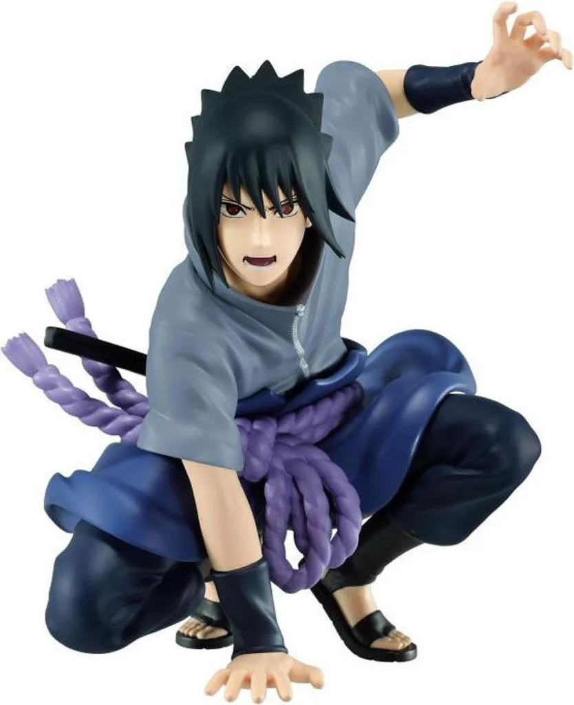 Figurine Sasuke Uchiha 9cm en PVC haute fidélité Naruto Shippuden
