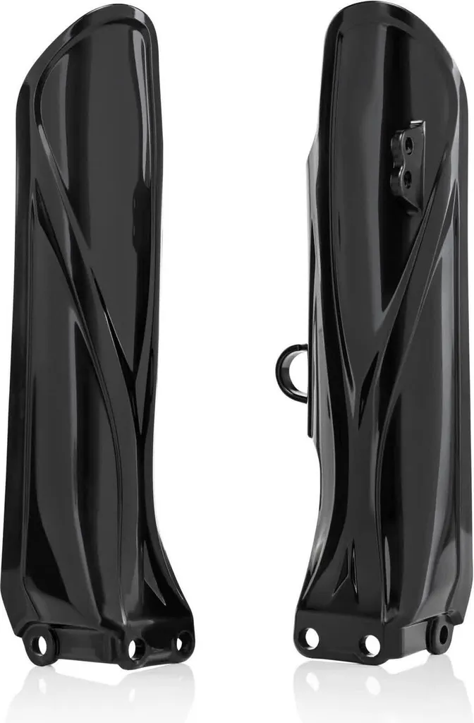 Paire de protège-fourche ACERBIS noirs robustes - Spécial YAMAHA YZ 85