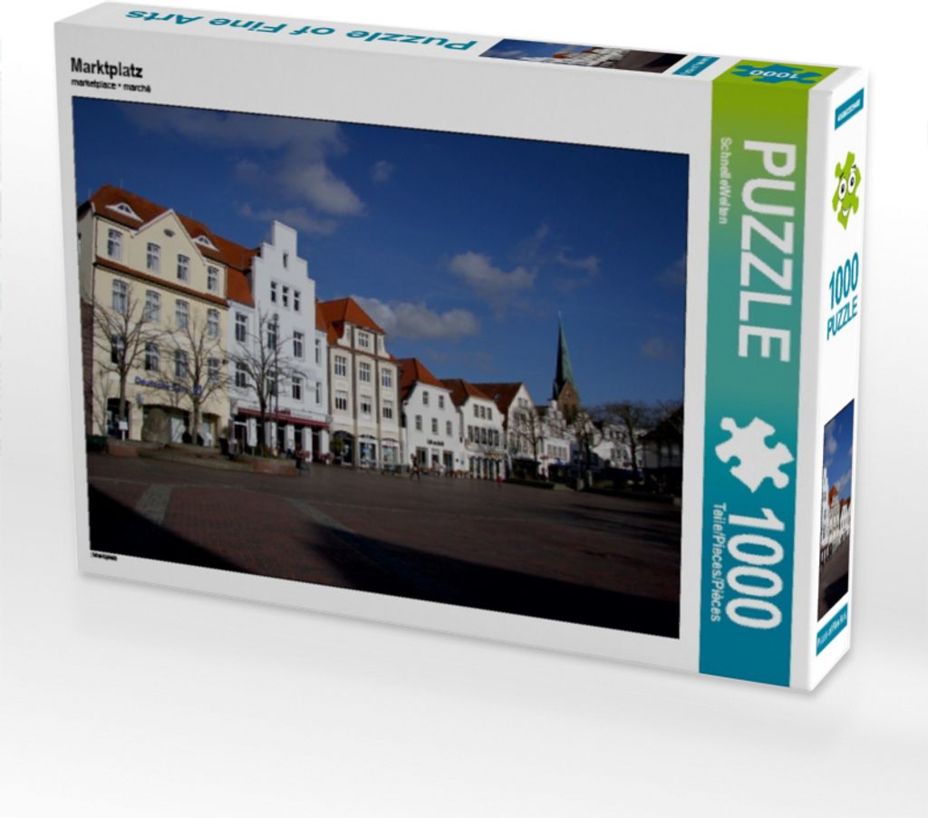 Calvendo Marktplatz 1000 Teile Puzzle quer 640x480mm, Produktbild 