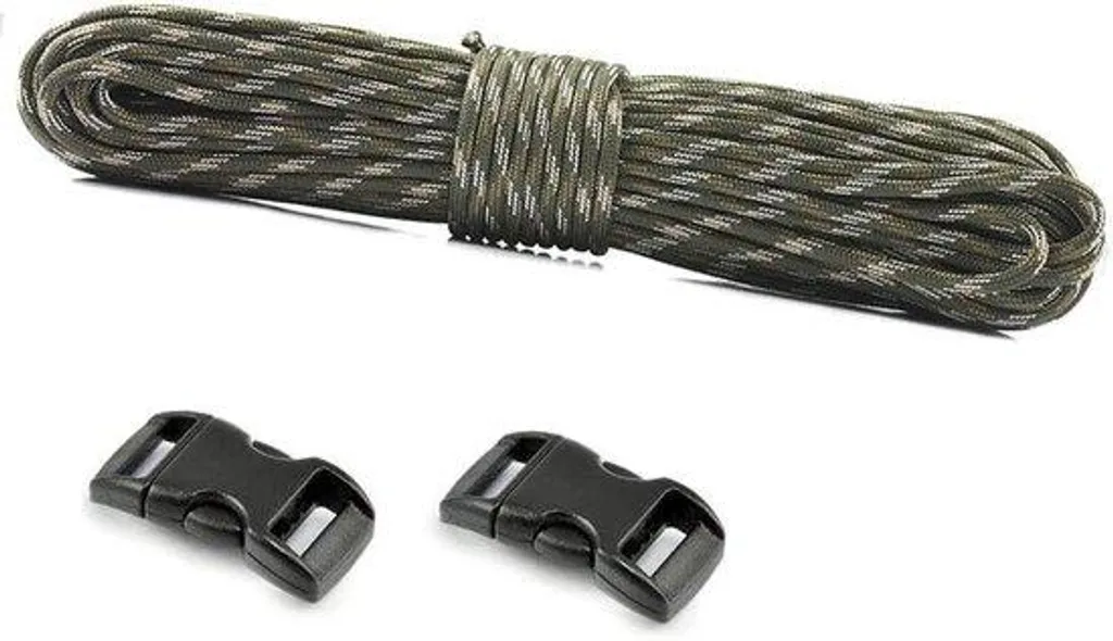 Corde de survie polyvalente 30m pour installer vos abris de camping