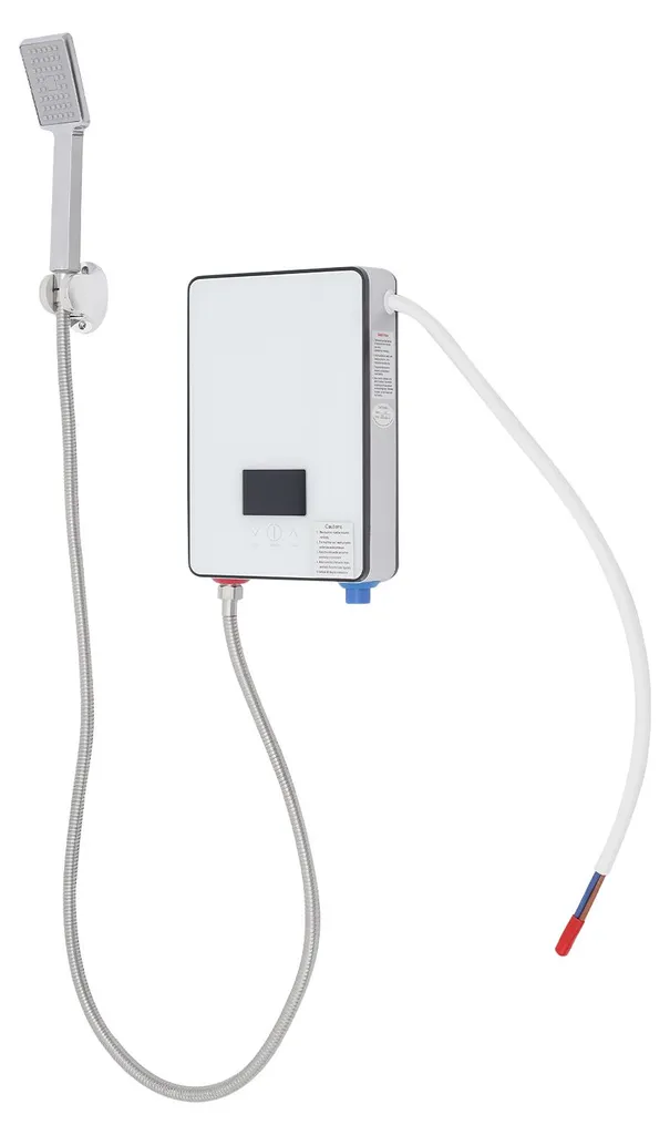 Chauffe-eau électrique instantané basse consommation écran tactile blanc - 2