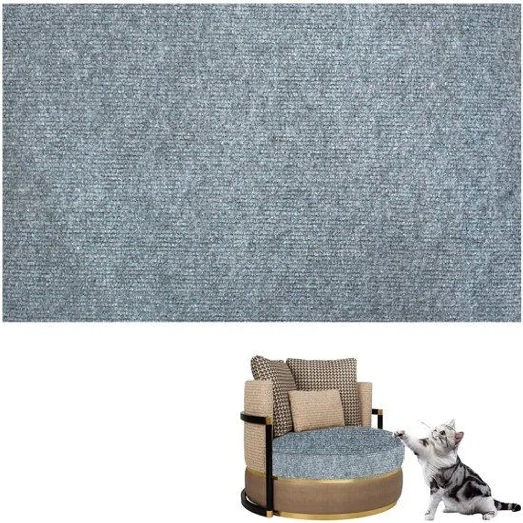 Stop griffures chat film protecteur autocollant pour meubles gris