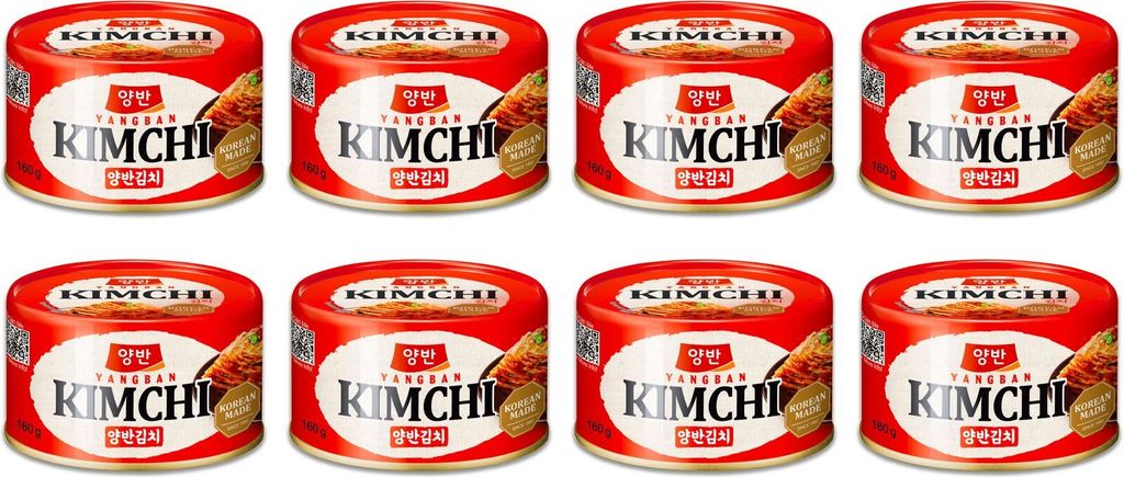 8x 160g DONGWON Koreanisches Kimchi YangBan | eingelegter Produktbild 