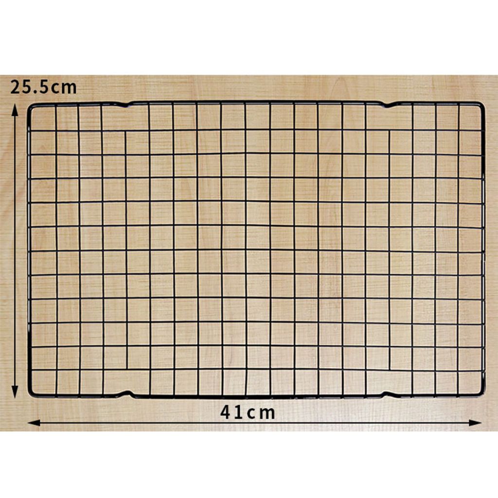 Miawtro Abkühlgitter Set - 3 Edelstahl Gitter 40,5cm Für Backwaren & Grill