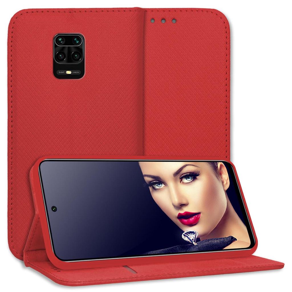 Coque Livre (bookstyle) à Rabat Pour Xiaomi Redmi Note 9 5G / Note 9T - Noir, TPU, Marque Mtb, Neuf Sous Blister