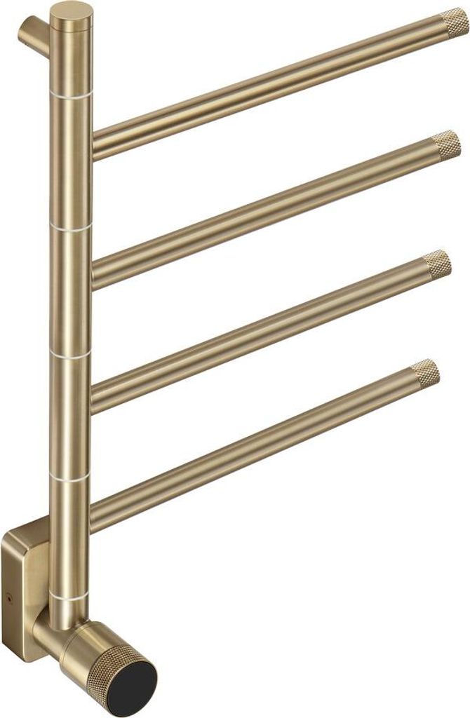 Radiateur sèche-serviettes électrique - Or - Régulation Image du produit 