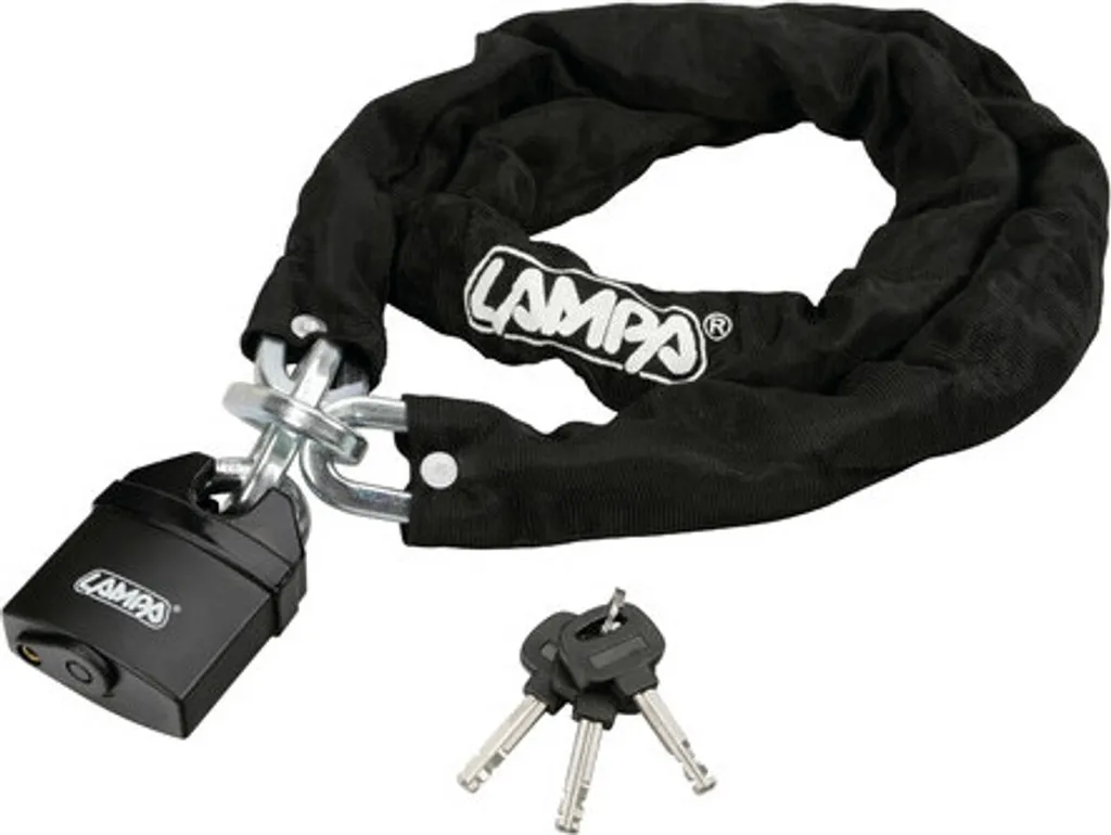 Antivol chaîne 150cm Lampa C-Lock 150 Plus contre le vol et rayures