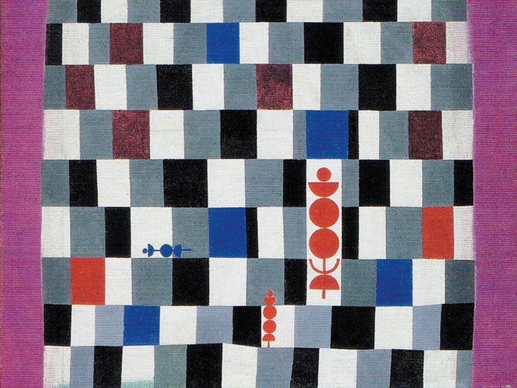 Paul Klee Kunstdruck Bild -œberschach, 1937 (60 x 80 cm)