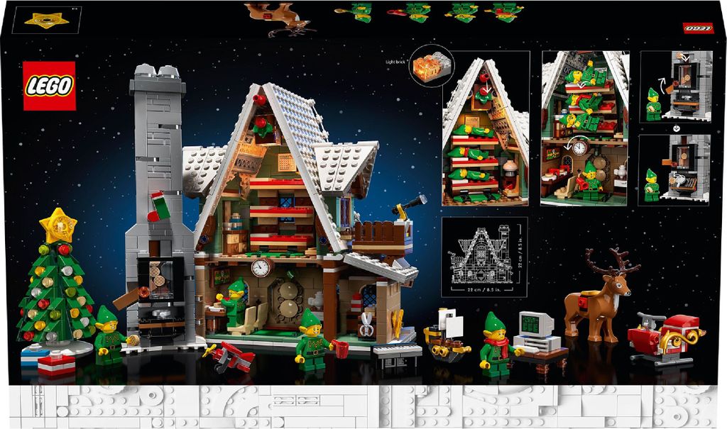 LEGO ICONS Elfský domček, Stavebnica, 18 rok / roky, Plast, Obrázok produktu 