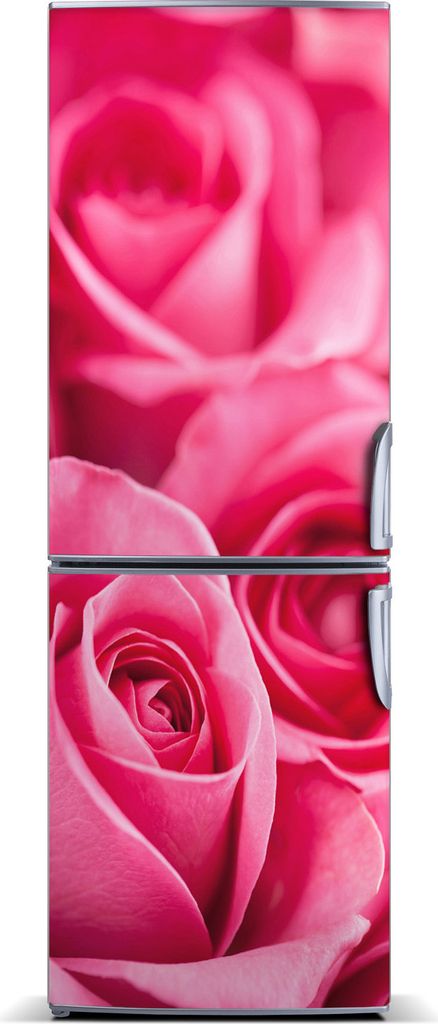 Tulup Kühlschrankdekoration - Magnetmatte - 70 cm x 190 cm - Magnet auf dem Kühlschrank - Rosen