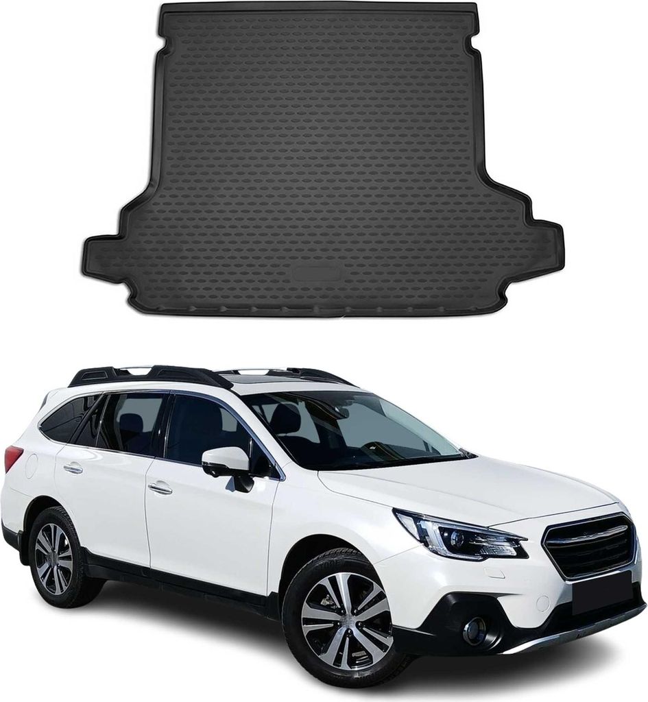 Kofferraummatte Kofferraumwanne für Subaru Outback 2015-2020 Schrägheck Gummi