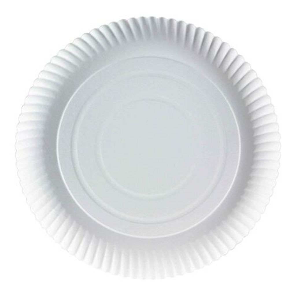 50x Pappteller tief 26A rund 26 cm 2 cm tief Produktbild 