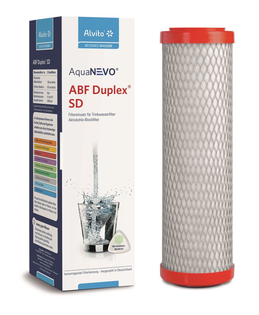 Alvito Aktivkohlefilter Block ABF DUPLEX Produktbild 