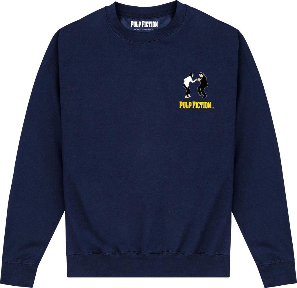 Pulp Fiction - Sweatshirt für Herren/Damen Uni PN639 (M) (Marineblau)