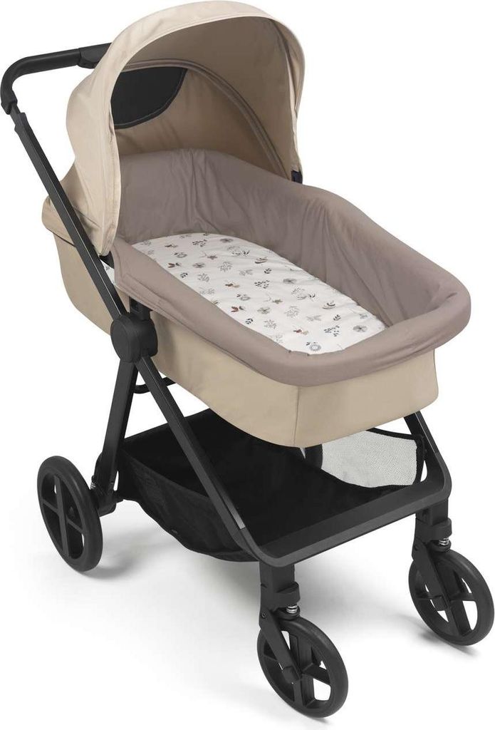 Set für Babygondel - Baumwollprotektor + Spannbetttuch - Produktbild 