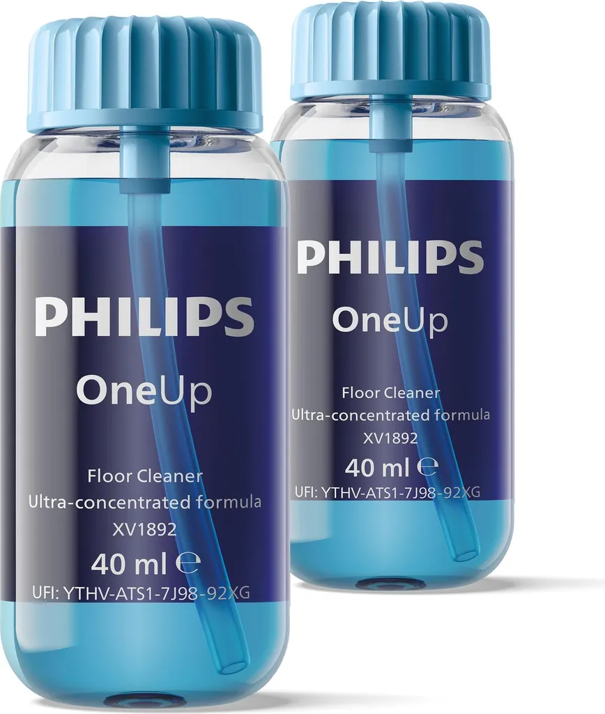 Philips OneUp Detergente Bio-Degradabile 98% - 2 Ricariche Salva-Spazio