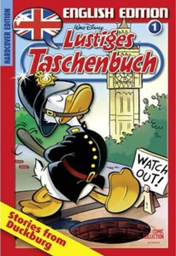 Bande dessinée éducative Lustiges Taschenbuch English Edition 01 en anglais