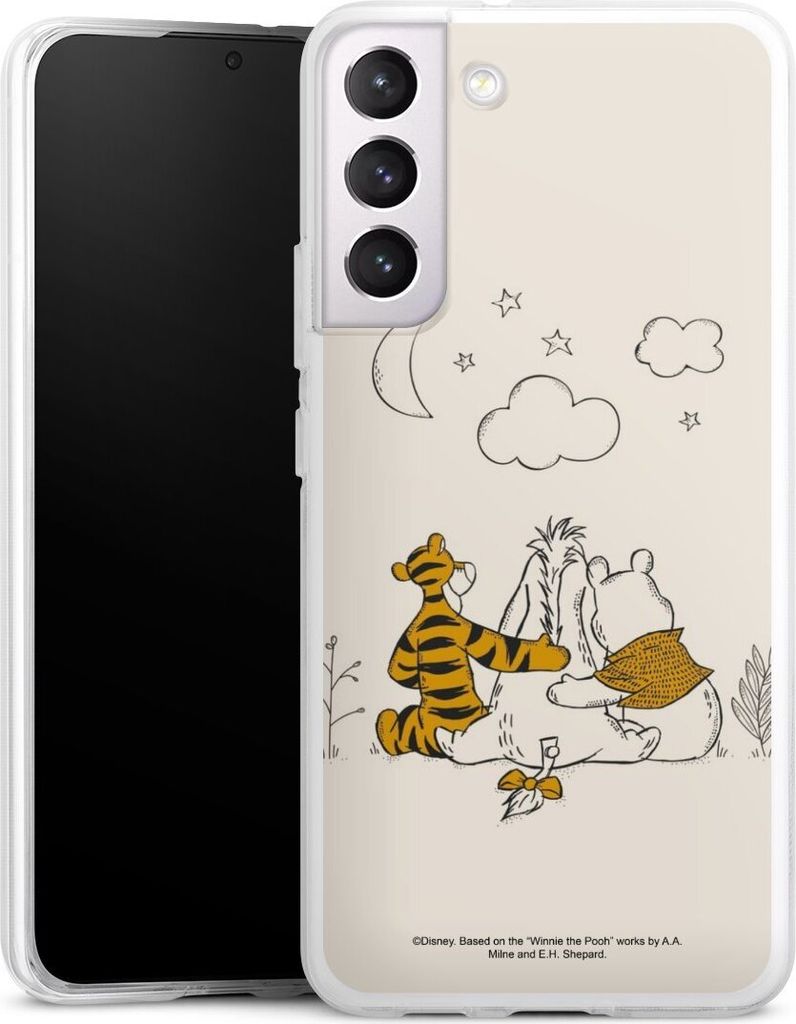 DeinDesign Handyhülle für Samsung Galaxy S22+ Silikon Hülle Case Smartphone Schutzhülle Disney Offizielles Lizenzprodukt Winnie Puuh