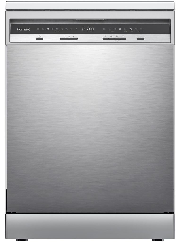 homeX DWFS601442A-S Geschirrspüler 60 cm, Spülmaschine Produktbild 