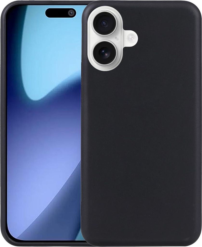 Für Apple iPhone 17 Silikon TPU Schutz Hülle Cover Flexibel Ultra Dünn Schwarz