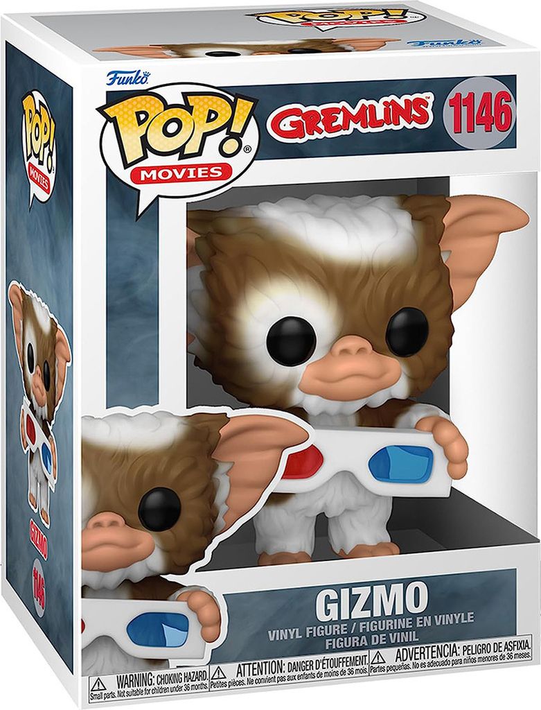 Funko POP Gremlins 1146 Gizmo with 3D Glasses Figurka Zdjęcie produktu 