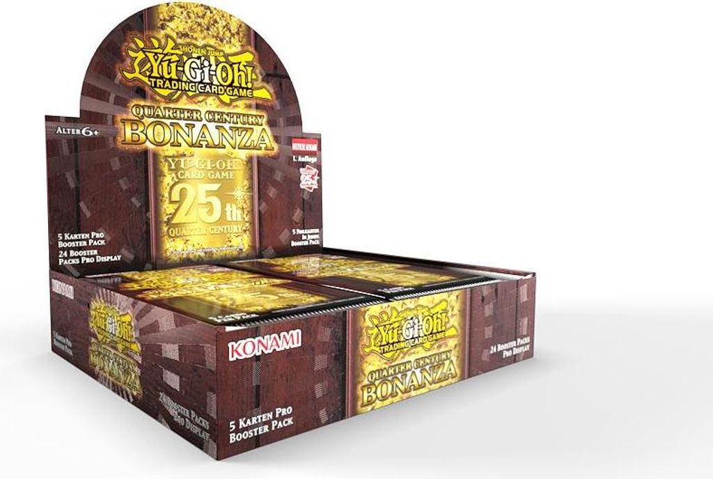 Yu-Gi-Oh! TRADING CARD GAME Quarter Century Bonanza Display Produktbild 