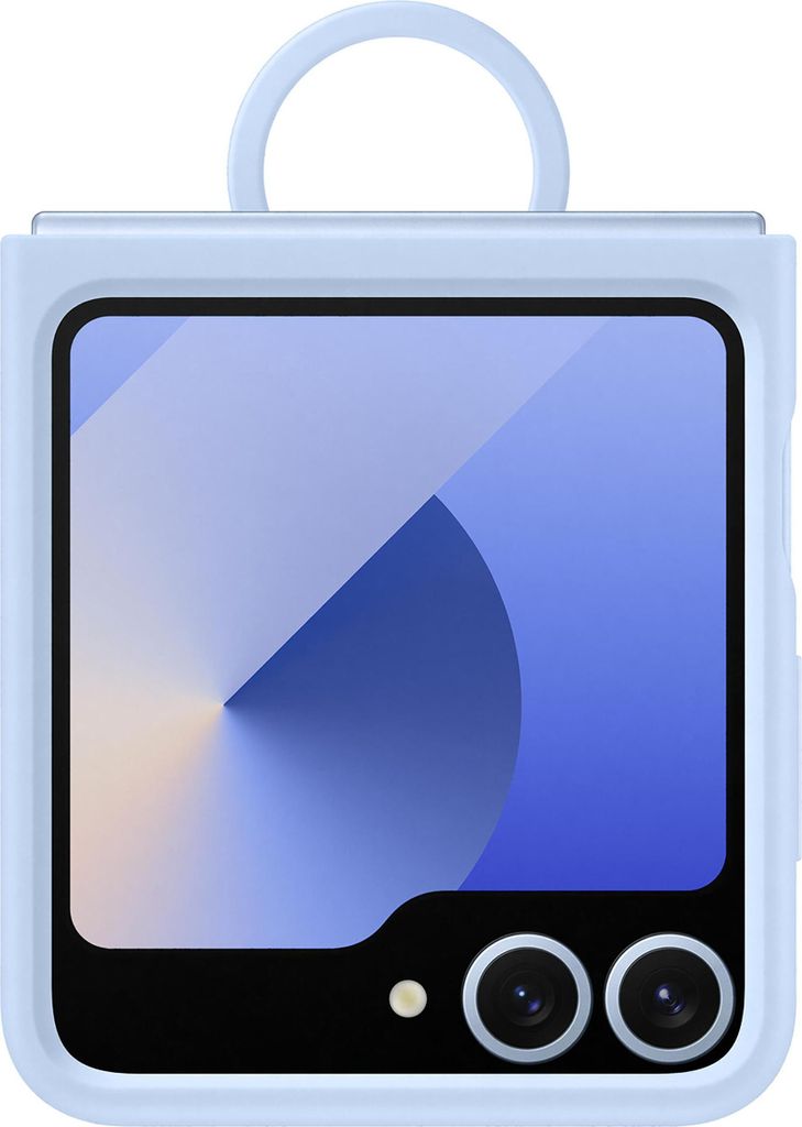 Samsung siliconen hoesje met ring, voor de Galaxy Z Flip6, Productafbeelding 