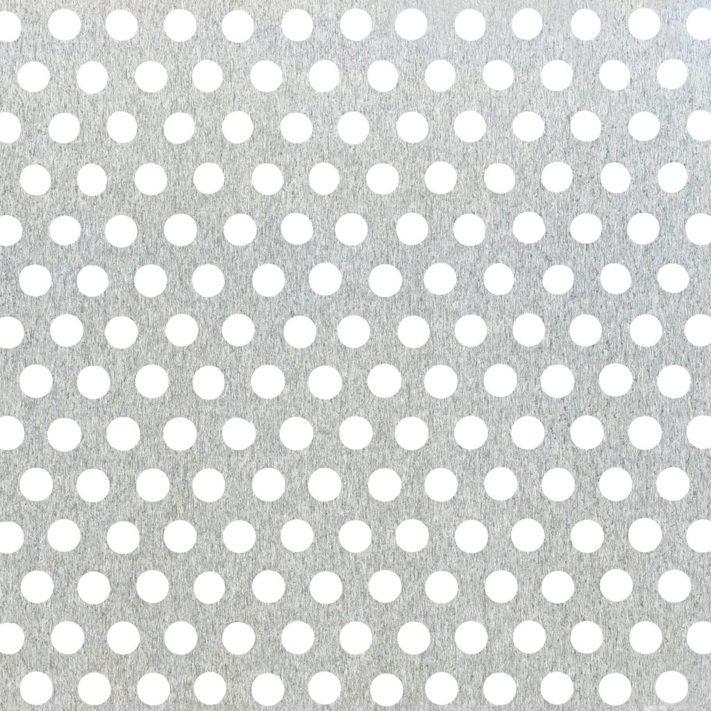 Alberts 496937 Tôle perforée, perforation ronde, aluminium, Image du produit 
