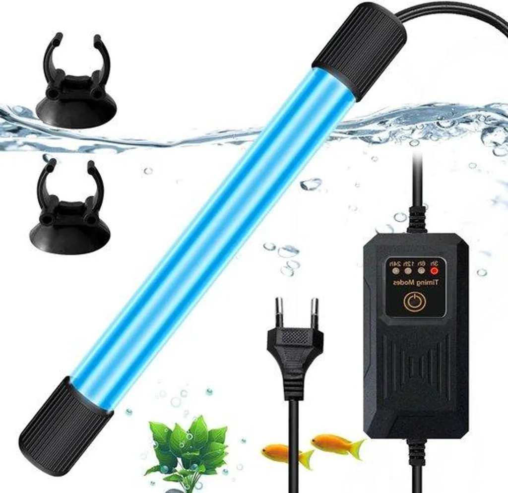 Clarificateur d'eau UV 9W pour aquarium - Épurateur ultraviolet performant