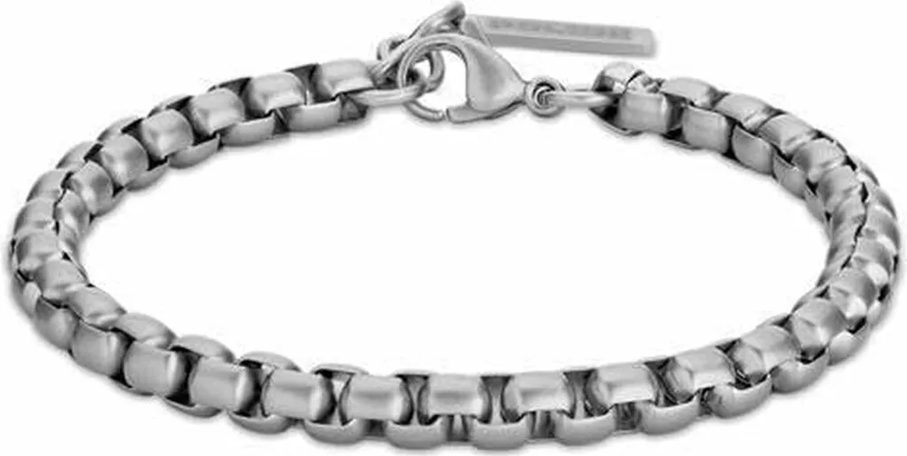 Police Bracciale Uomo In Acciaio Inox 32017142 - Eleganza Senza Tempo In Confezione Regalo