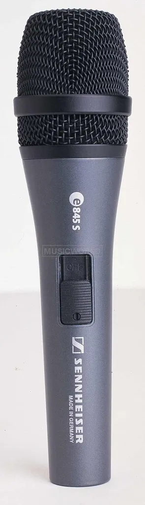 Sennheiser e 845-S Micro de Scène avec Interrupteur pour Chanteur Pro
