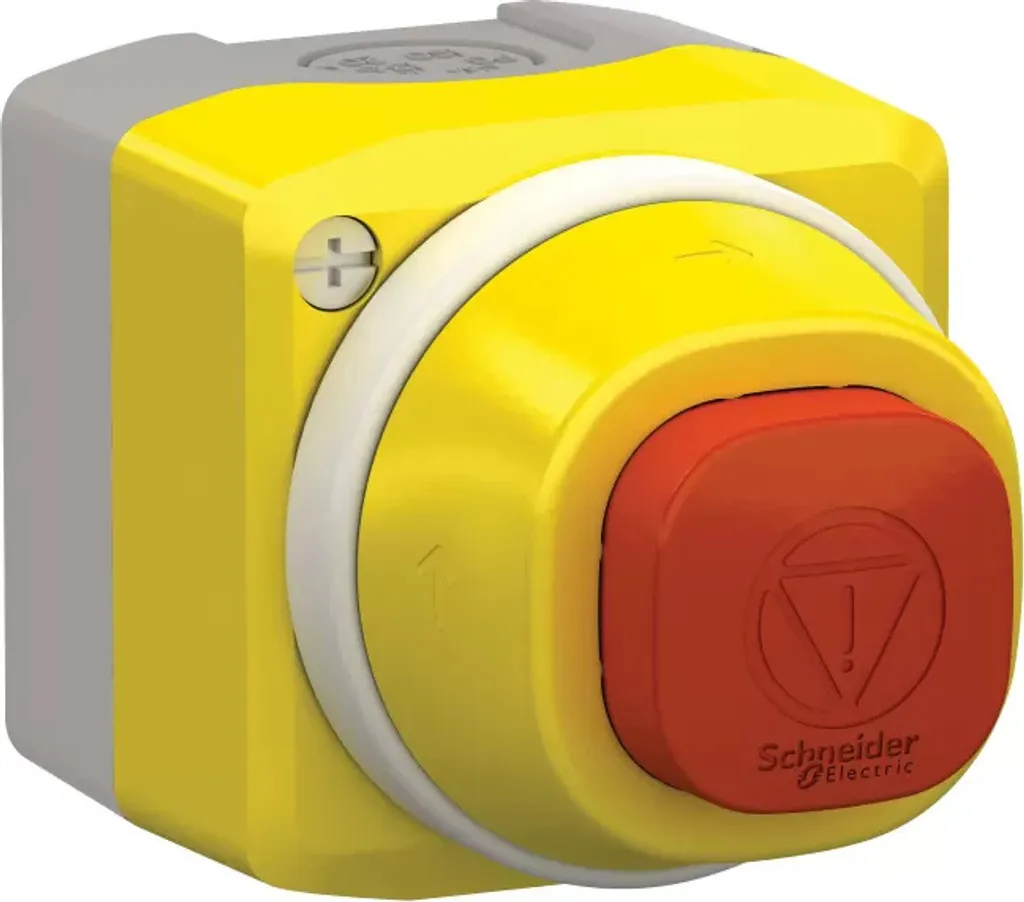 Sécurité machine : arrêt d'urgence lumineux 24V contre les pannes