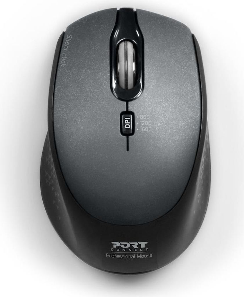Port MOUSE OFFICE PRO SILENT WIRELESS - BLACK