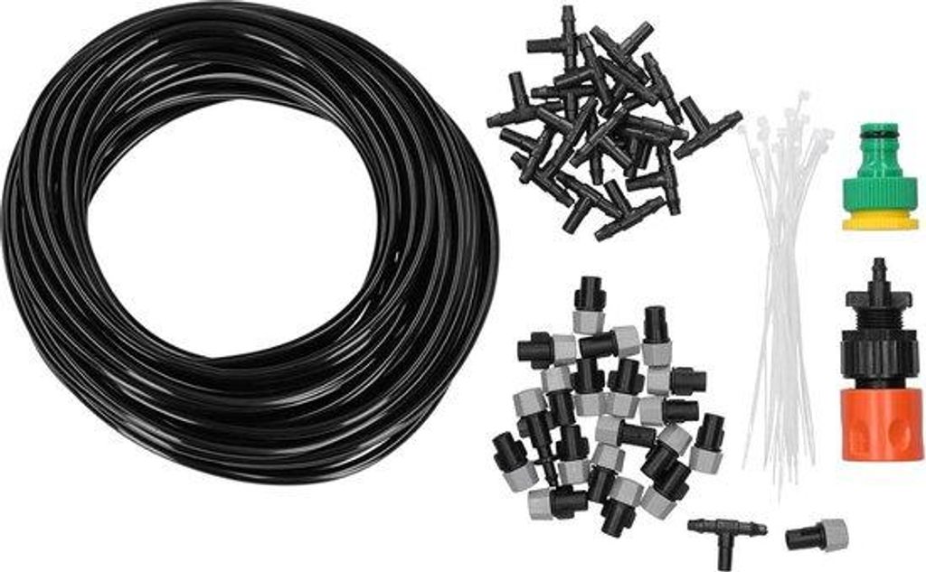 Bewässerungssystem 20m Schlauch Gartensprüher Kit