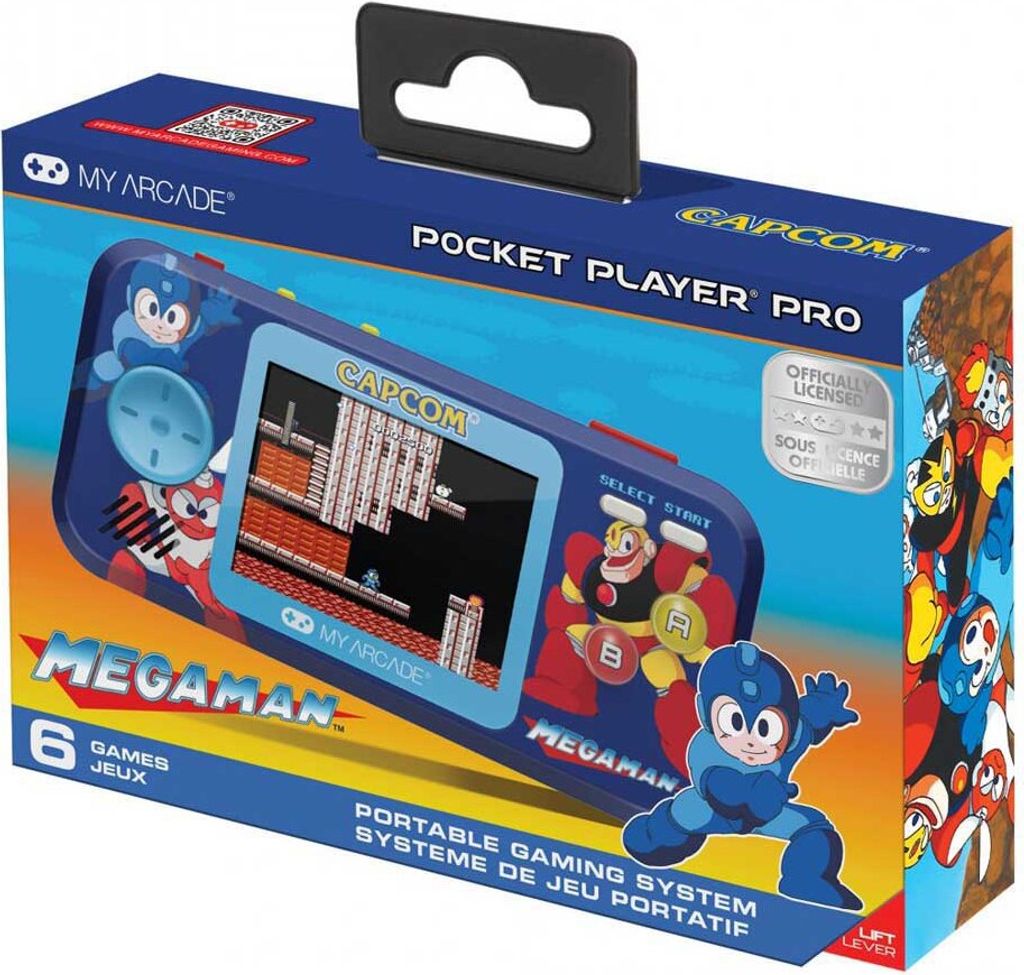 My Arcade Mega Man Pocket Player Pro, Mehrfarbig, D-Pad, Produktbild 
