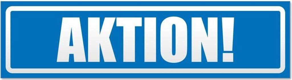 Kiwistar Aktion! Invertiert Magnetschild Schild magnetisch - 30cm Blau - Magnetfolie für Auto PKW Kfz