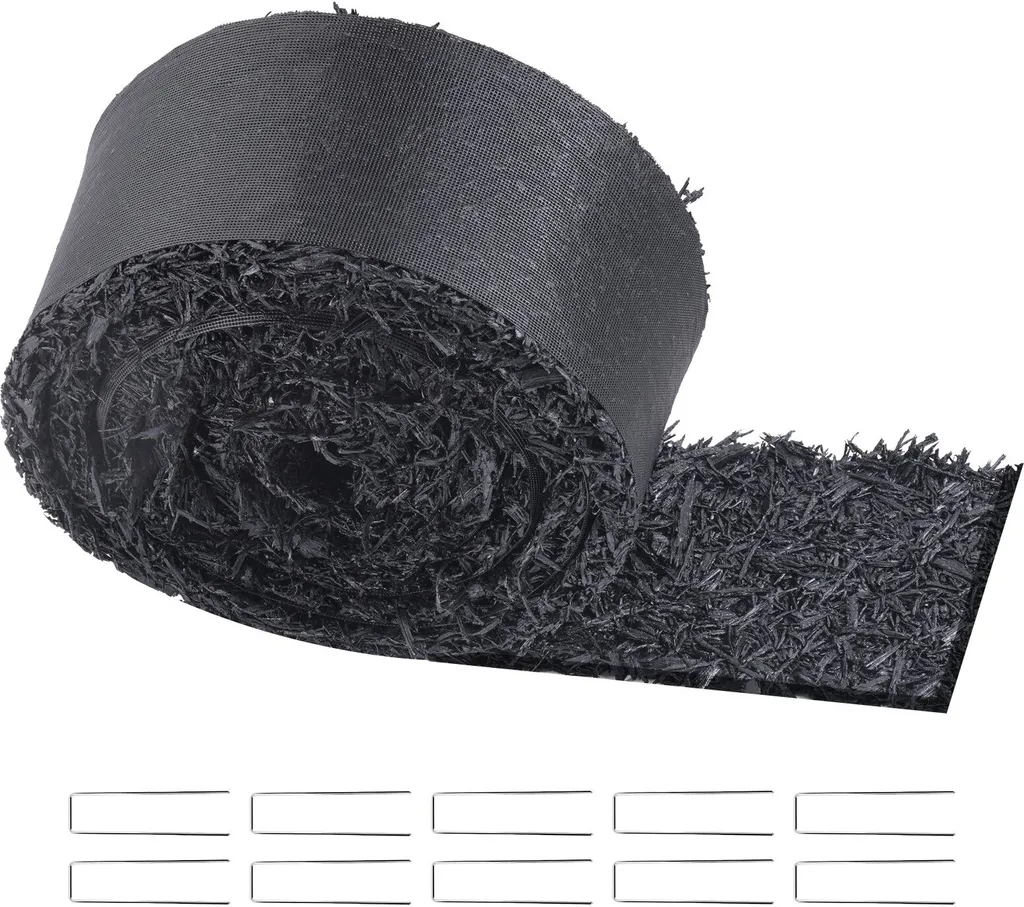 Tapis désherbant durable caoutchouc 18mm - Fini les mauvaises herbes