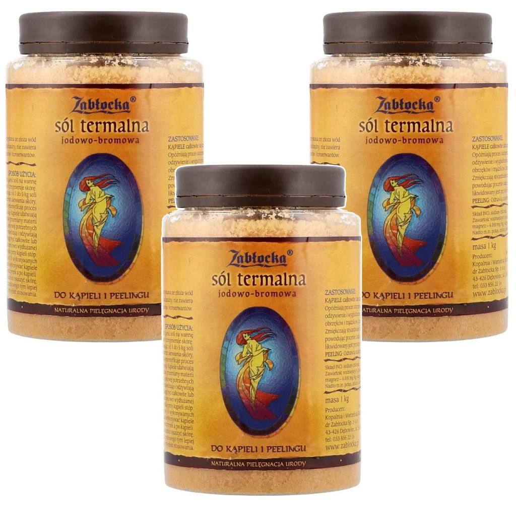 Thermisches Jod-Brom-Salz Zablocka - zum Baden und Peeling 1 kg